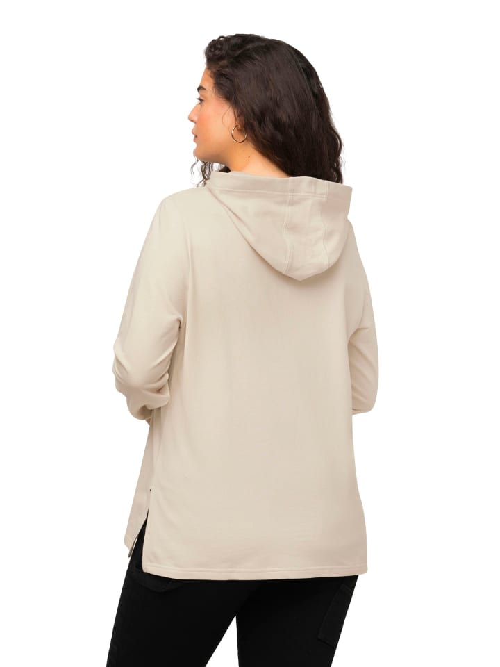 Ulla Popken Sweatshirt in vanille günstig kaufen