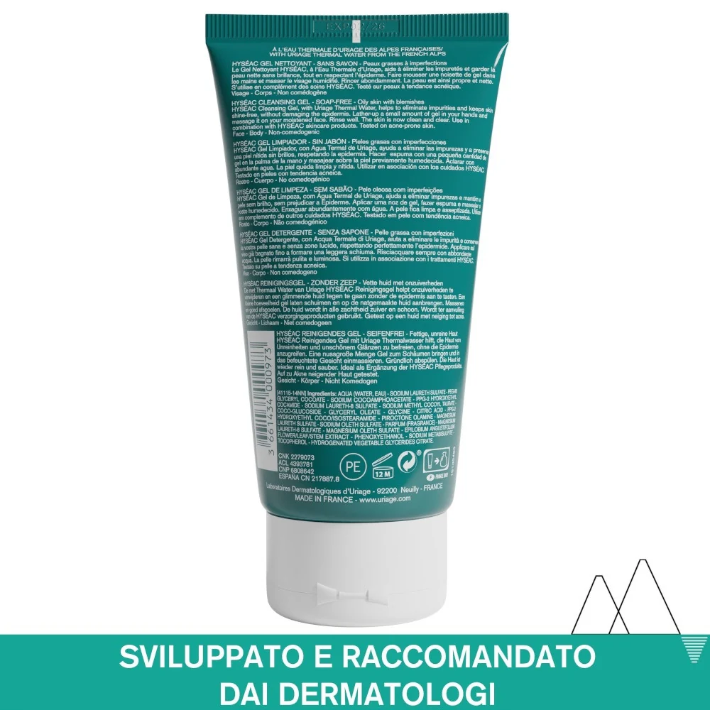 Gel limpiador purificante HYSÉAC - Gel limpiador facial