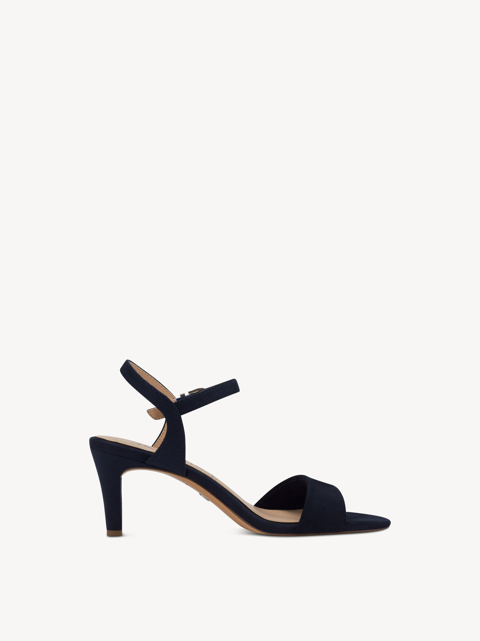 Sandale à talon - bleu
