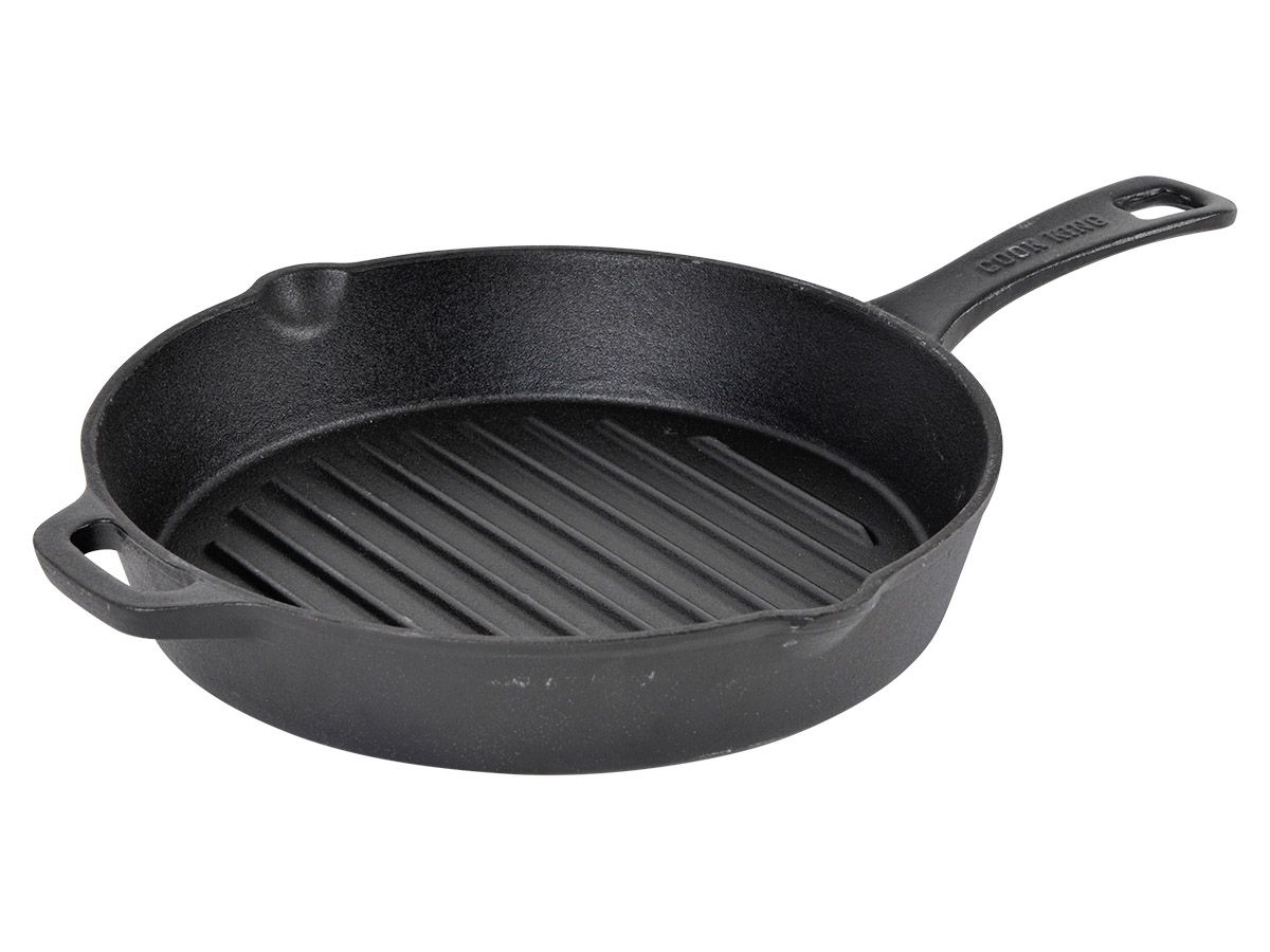 Cast Iron gusseiserne Grillpfanne