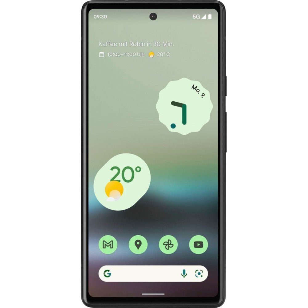 Google Pixel 6a 5G 128 GB / 6 GB - Smartphone - chalk Smartphone (6,1 Zoll, 128 GB Speicherplatz)