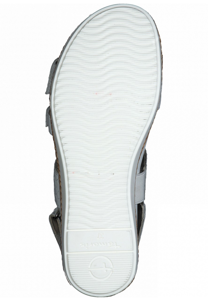 TAMARIS Klassische Sandalen weiss