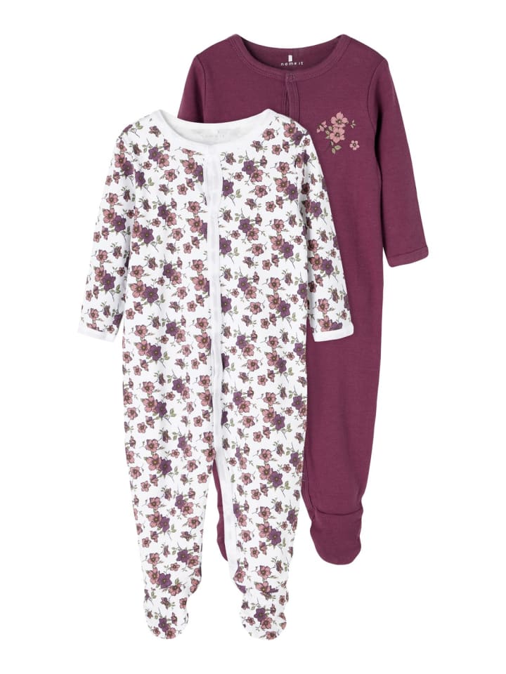 name it Schlafstrampler 2er Pack in prune purple günstig kaufen