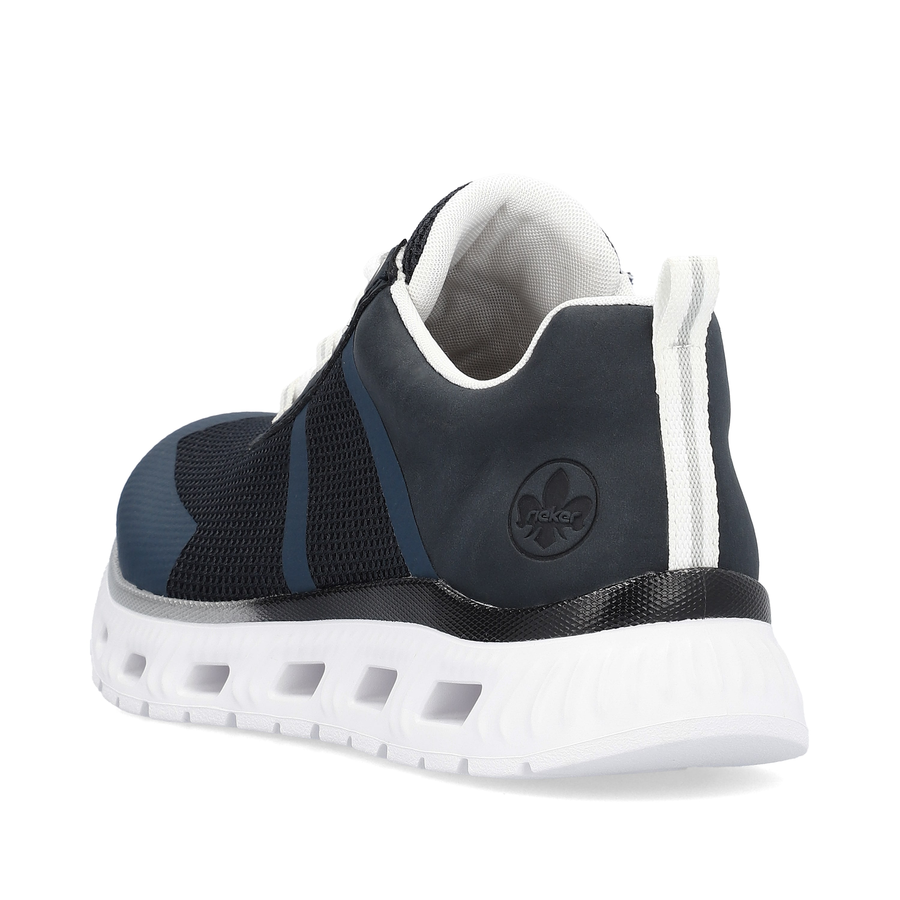Rieker Damen Sneaker Low stahlblau