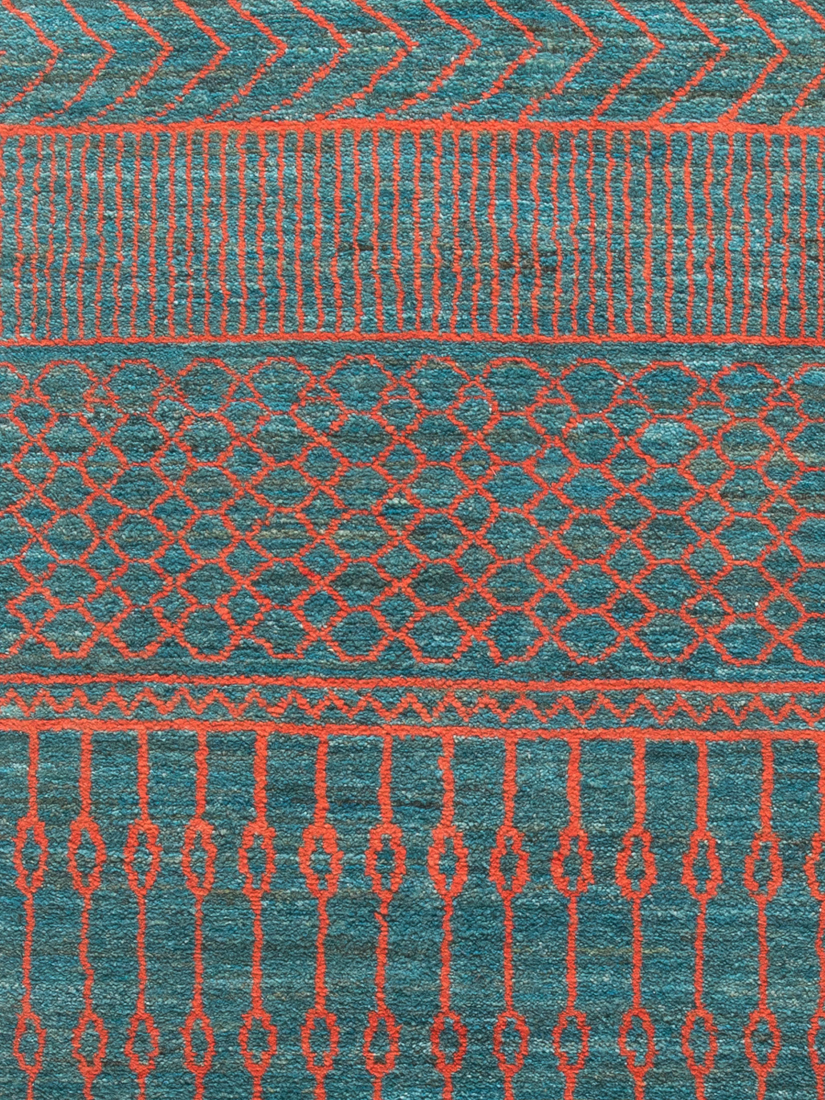 Contemporary Gabbeh ca. 76 x 310 cm, Unikat / Einzelstück