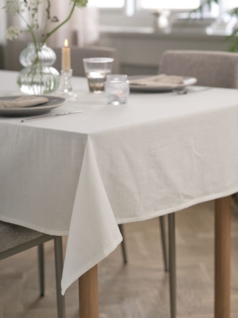 Toalha de mesa HEIFRYTLE 140x240 branca
