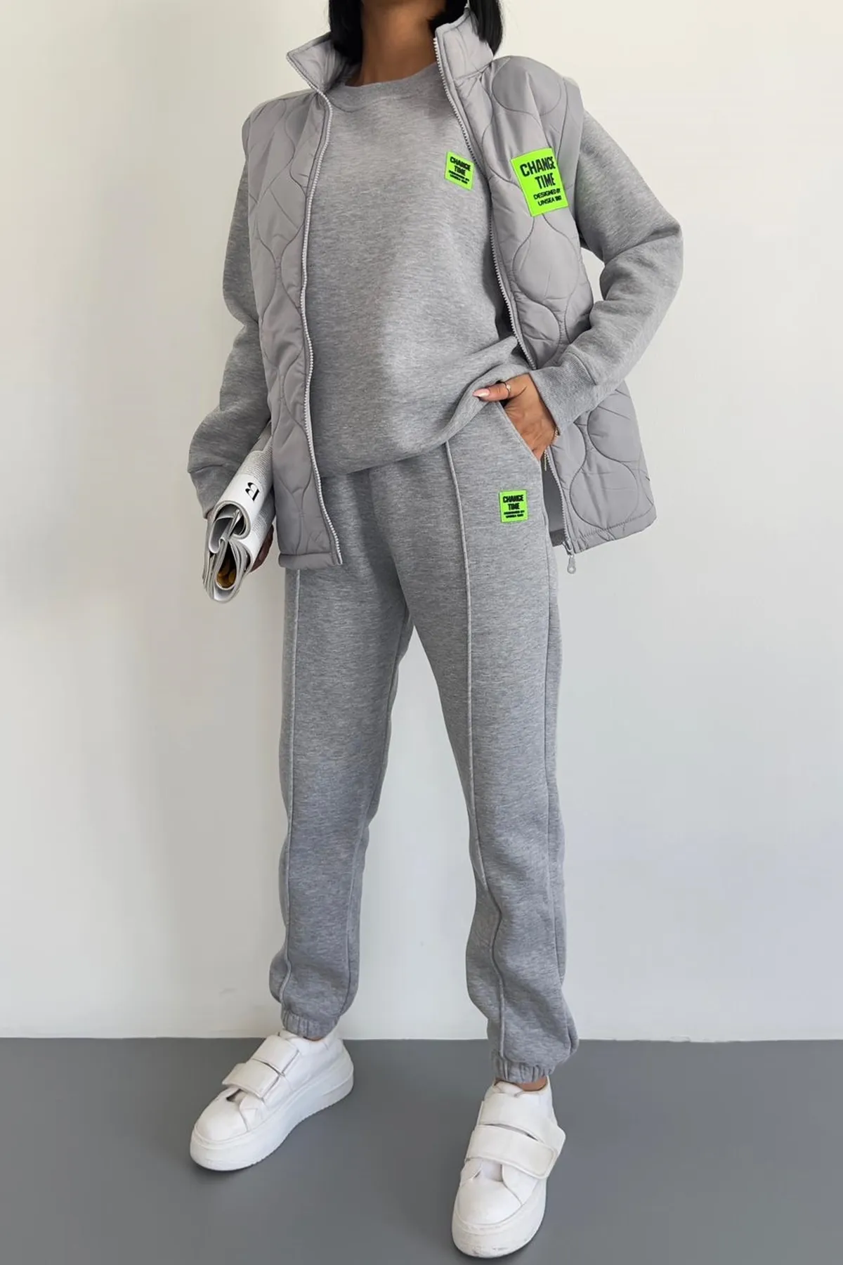 lovebox  Trainingsanzug - Grau - Regular Fit