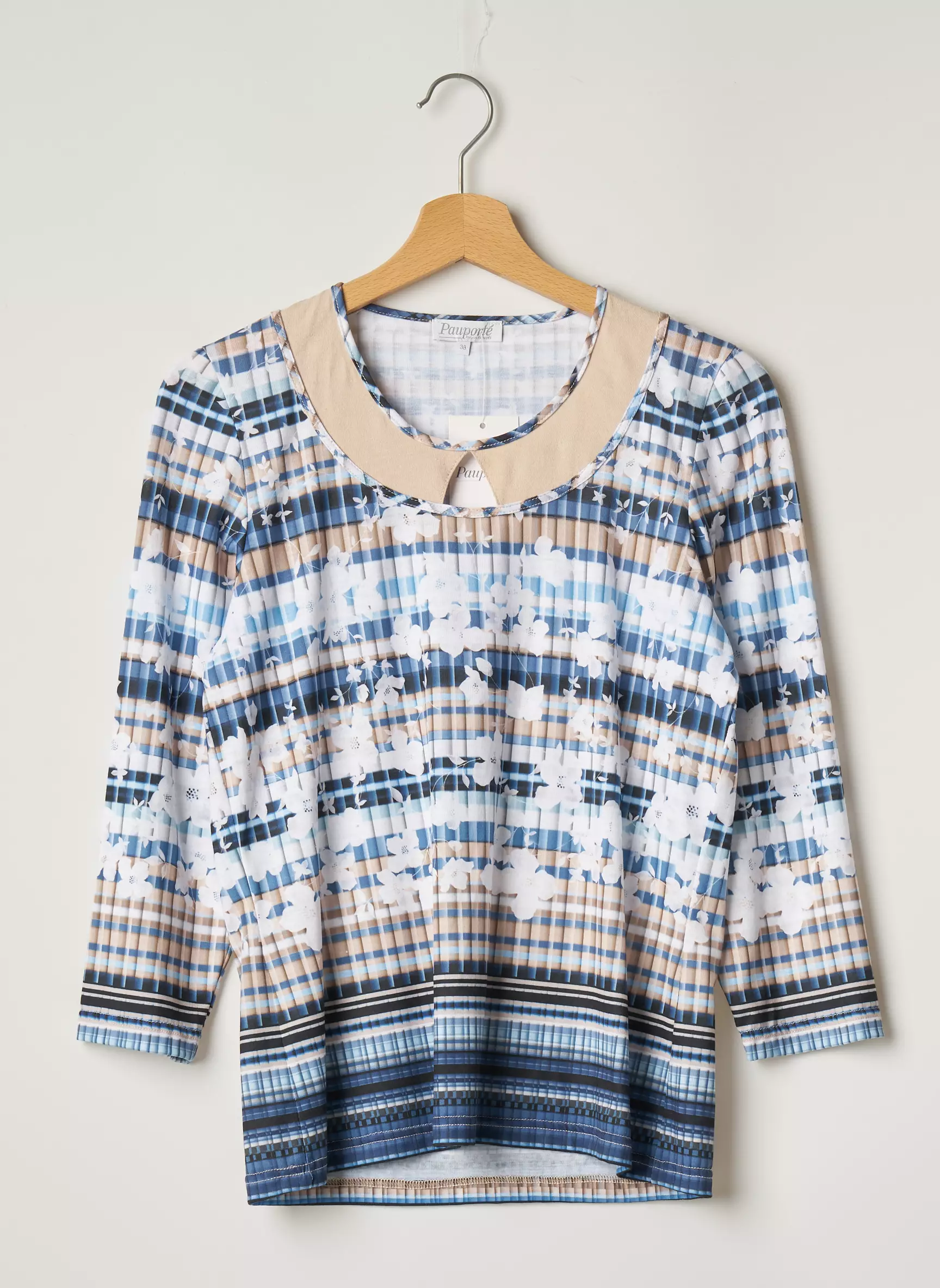 Pauporte Tshirts Femme couleur bleu