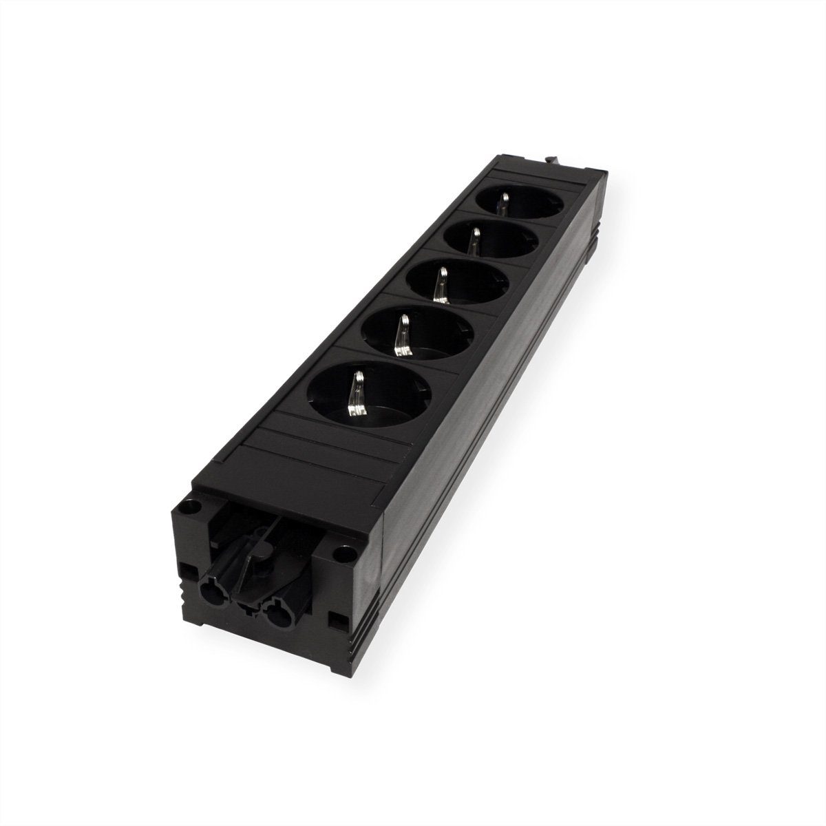 Bachmann STEP BASE Schutzkontakt Steckdosenleiste (Kabellänge 0 m), 5x CEE7/3