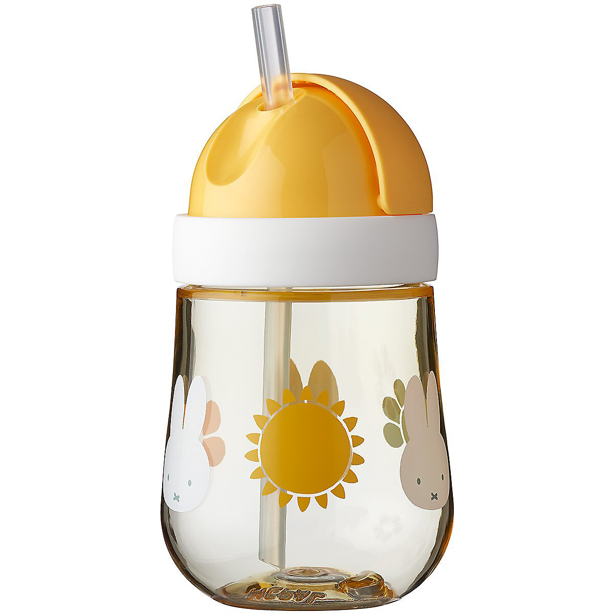 Kindertrinkbecher mit Trinkhalm MIO Miffy explore, 300 ml