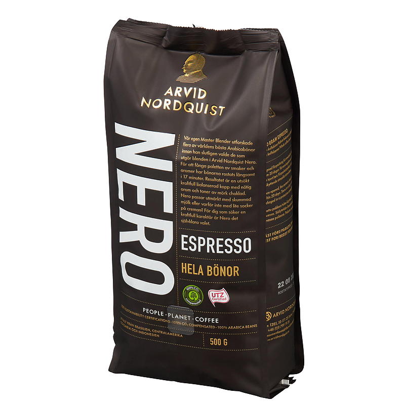 Arvid Nordquist Nero Espresso 500g, hele bønner