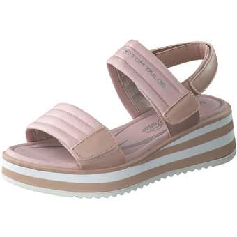 Tom Tailor Sandale in rosa