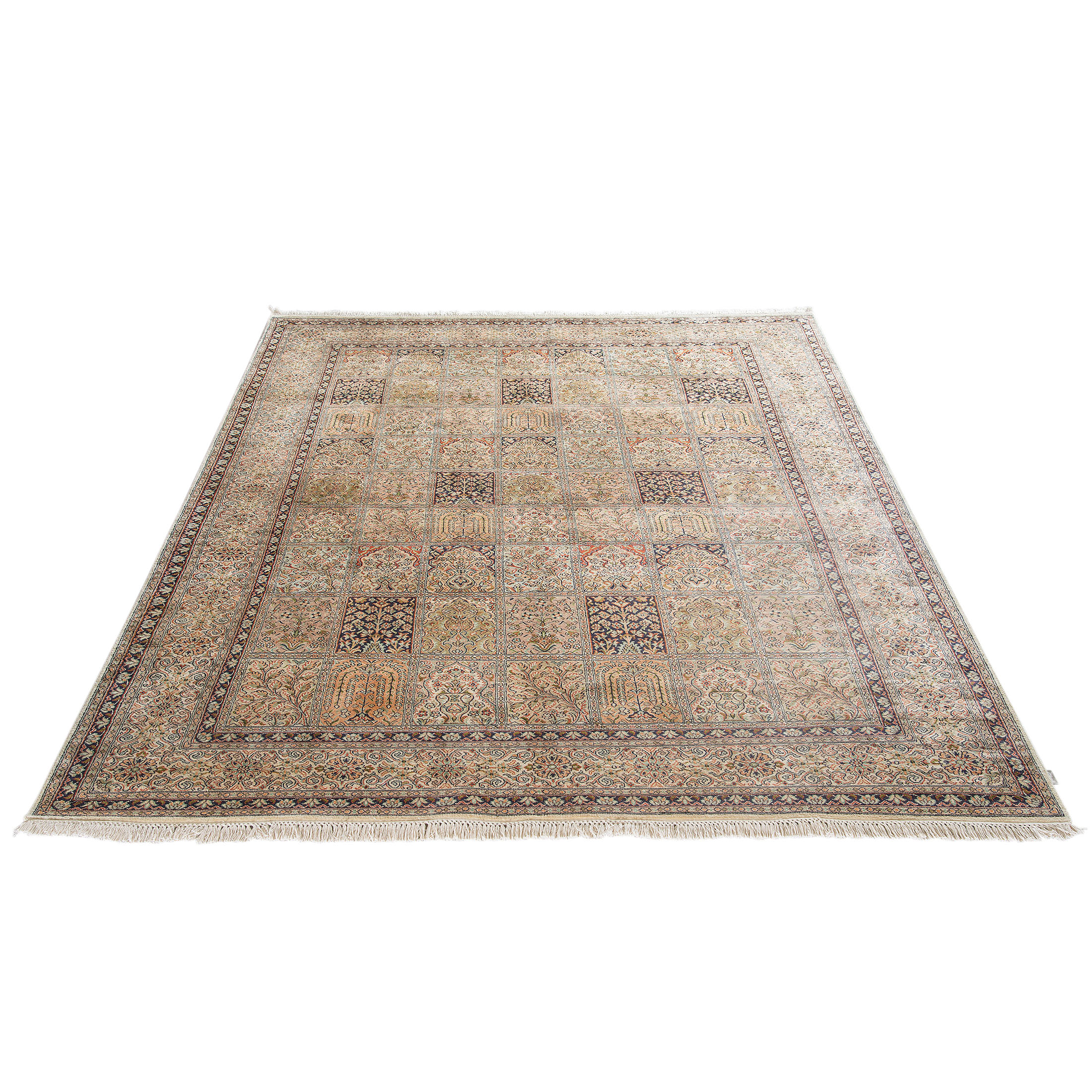 Kaschmir Seide 16/16 ca. 185 x 276 cm, Unikat / Einzelstück