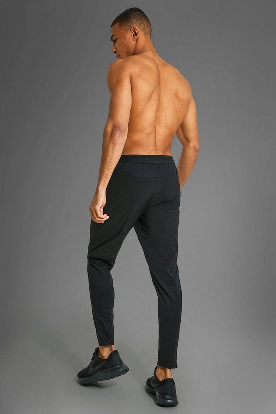 Man Active Performance Jogginghose mit Reißverschluss-Taschen