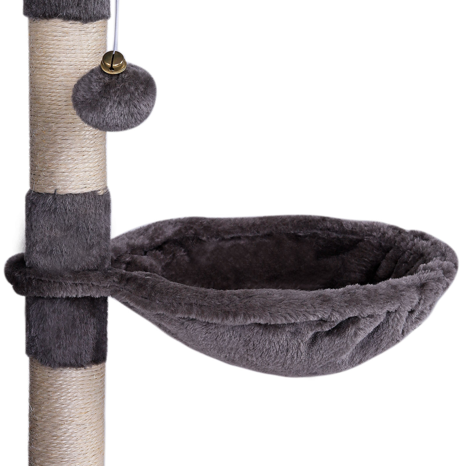Lionto Kratzbäume Lionto Kratzbaum 70 cm dunkelgrau