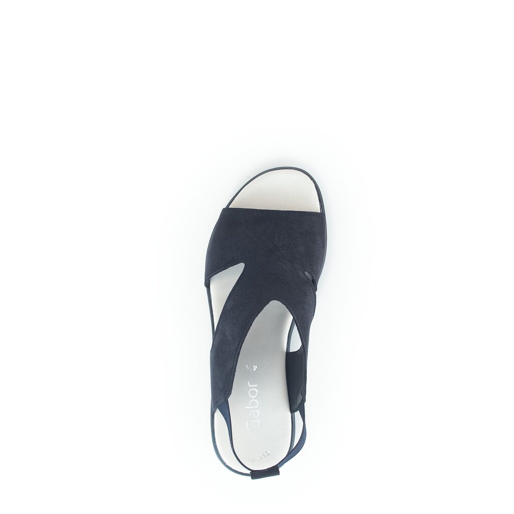 Gabor fashion Plateau Sandale blau