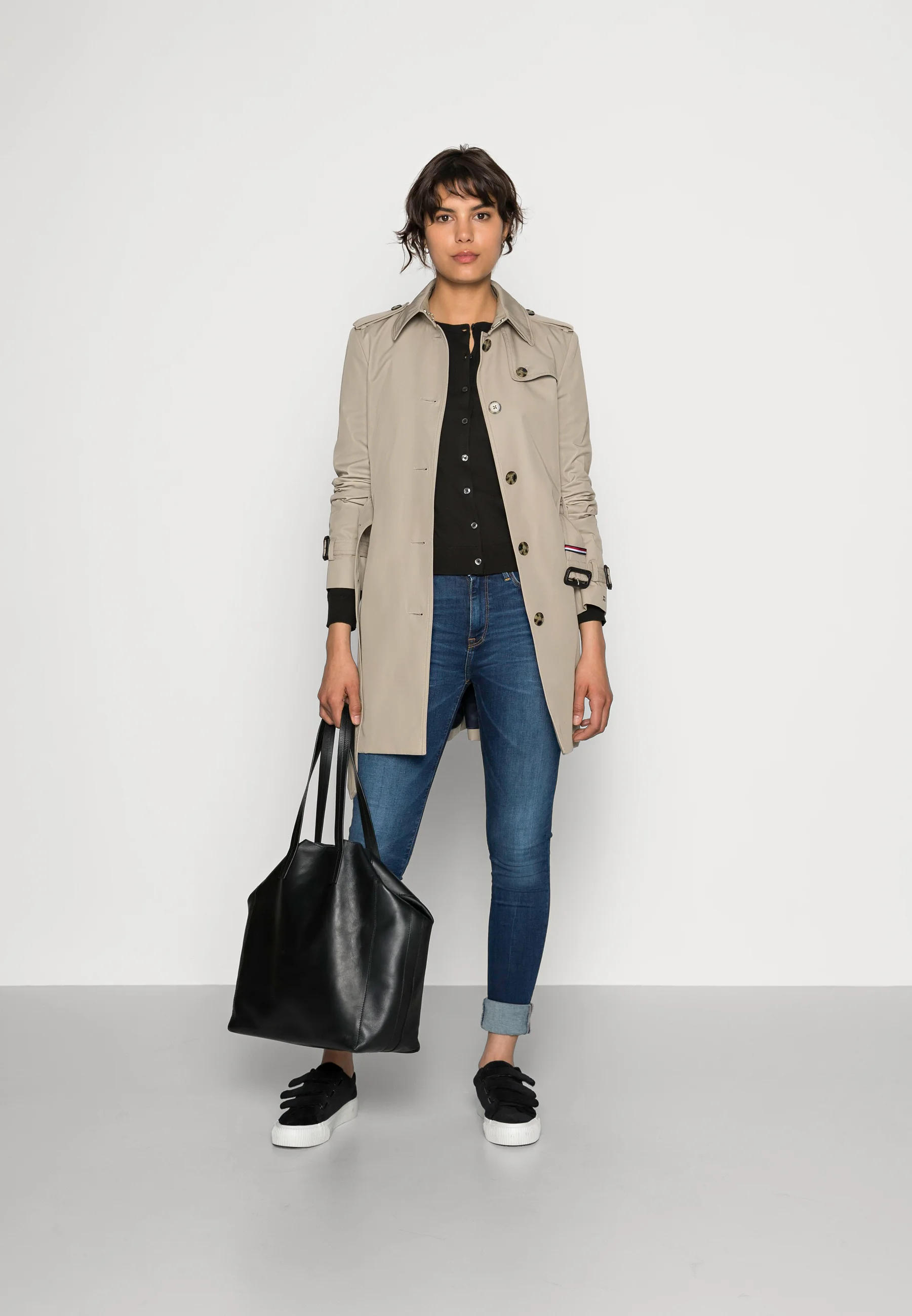 Tommy Hilfiger HERITAGE SINGLE BREASTED - Gabardina