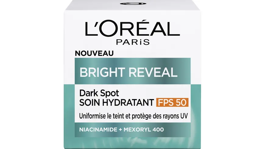 L'Oréal Bright Reveal Dark Spot Feuchtigkeitspflege LSF50 50 ml