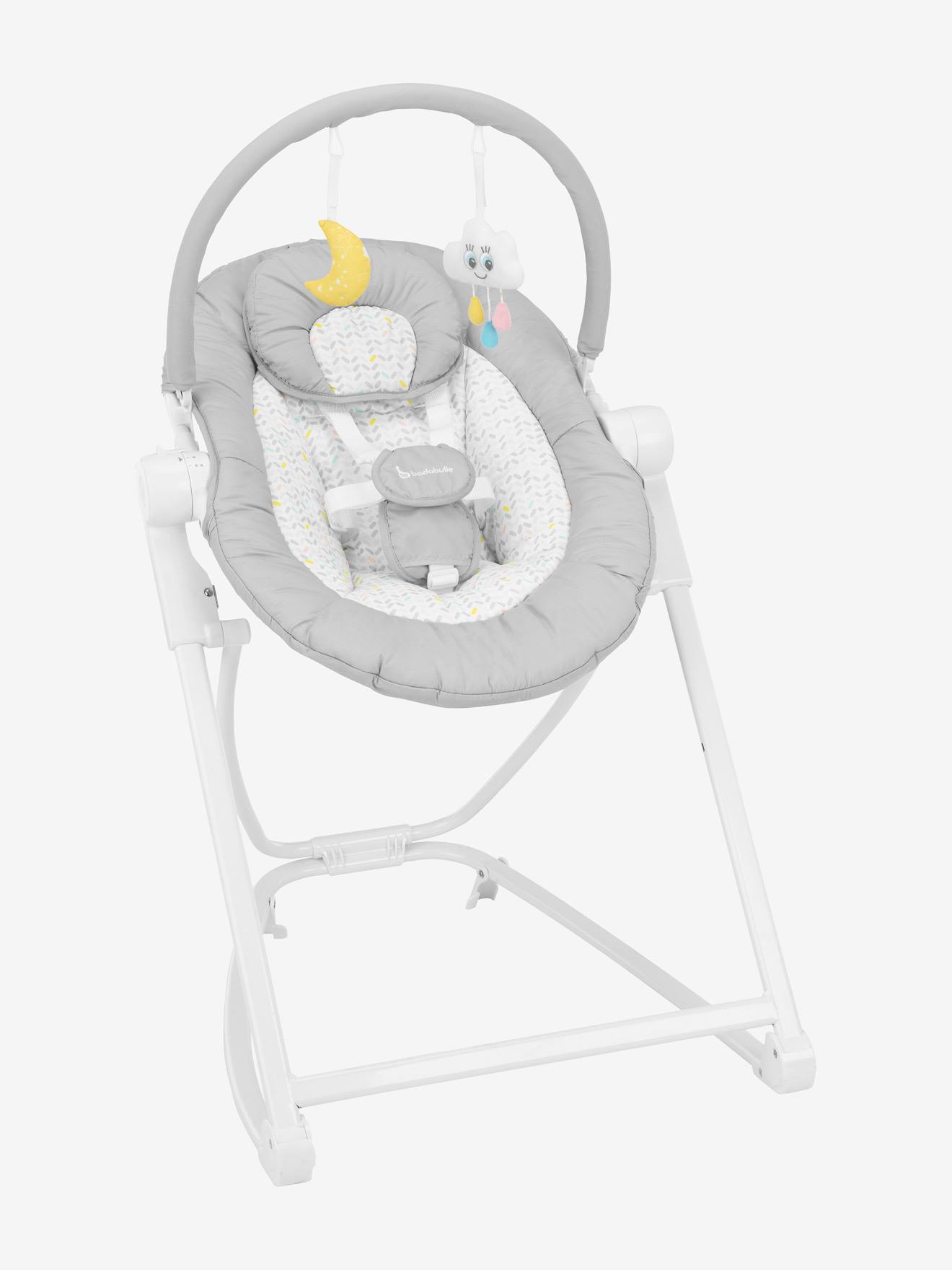 Transat en hauteur BADABULLE Compact’Up gris foncé (moonlight)