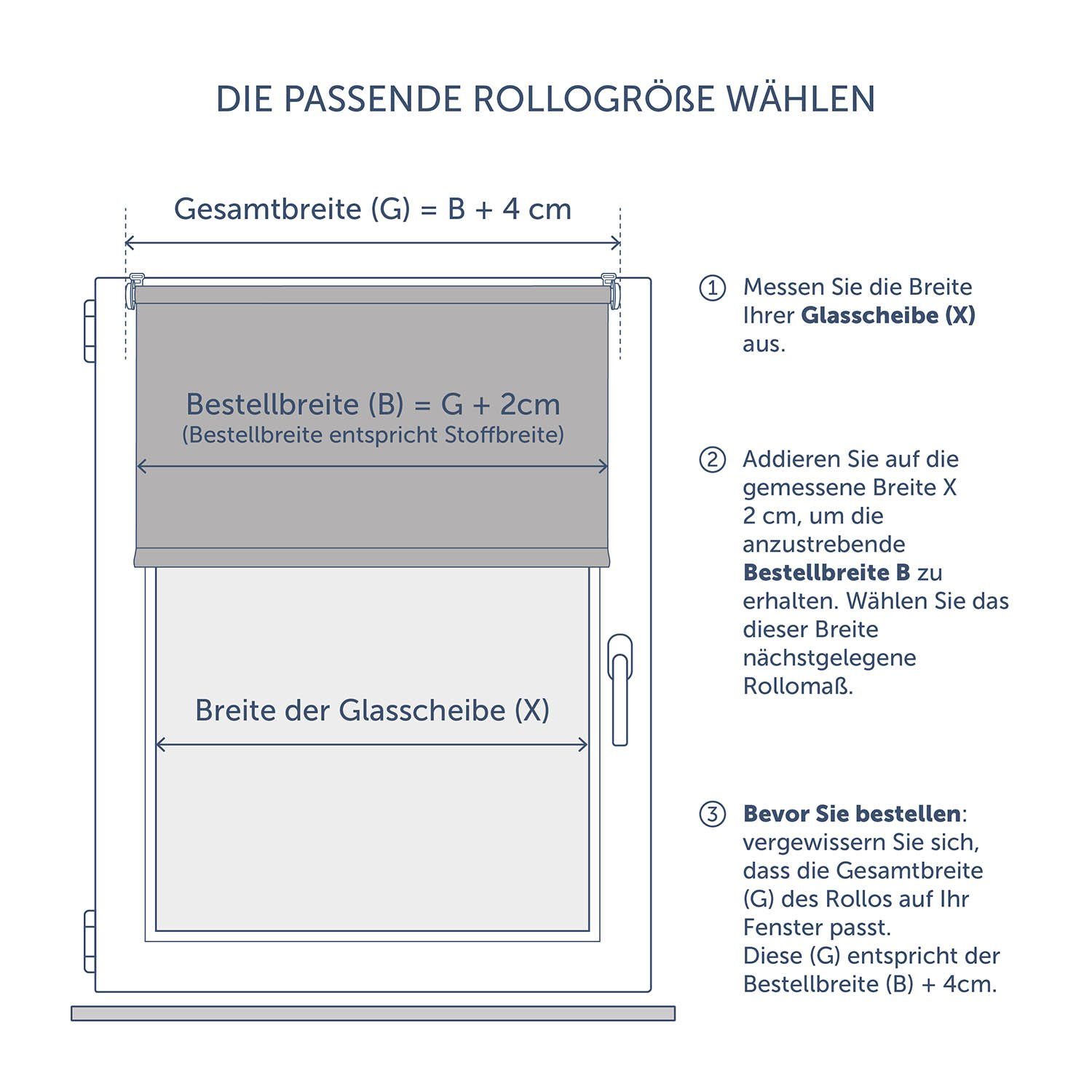 Doppelrollo Verdunklungsrollo - Klemmfix Rollo ohne Bohren, Blumtal, Lichtschutz, Freihängend, Klemmfix, Klemmrollo für Fenster und Tür