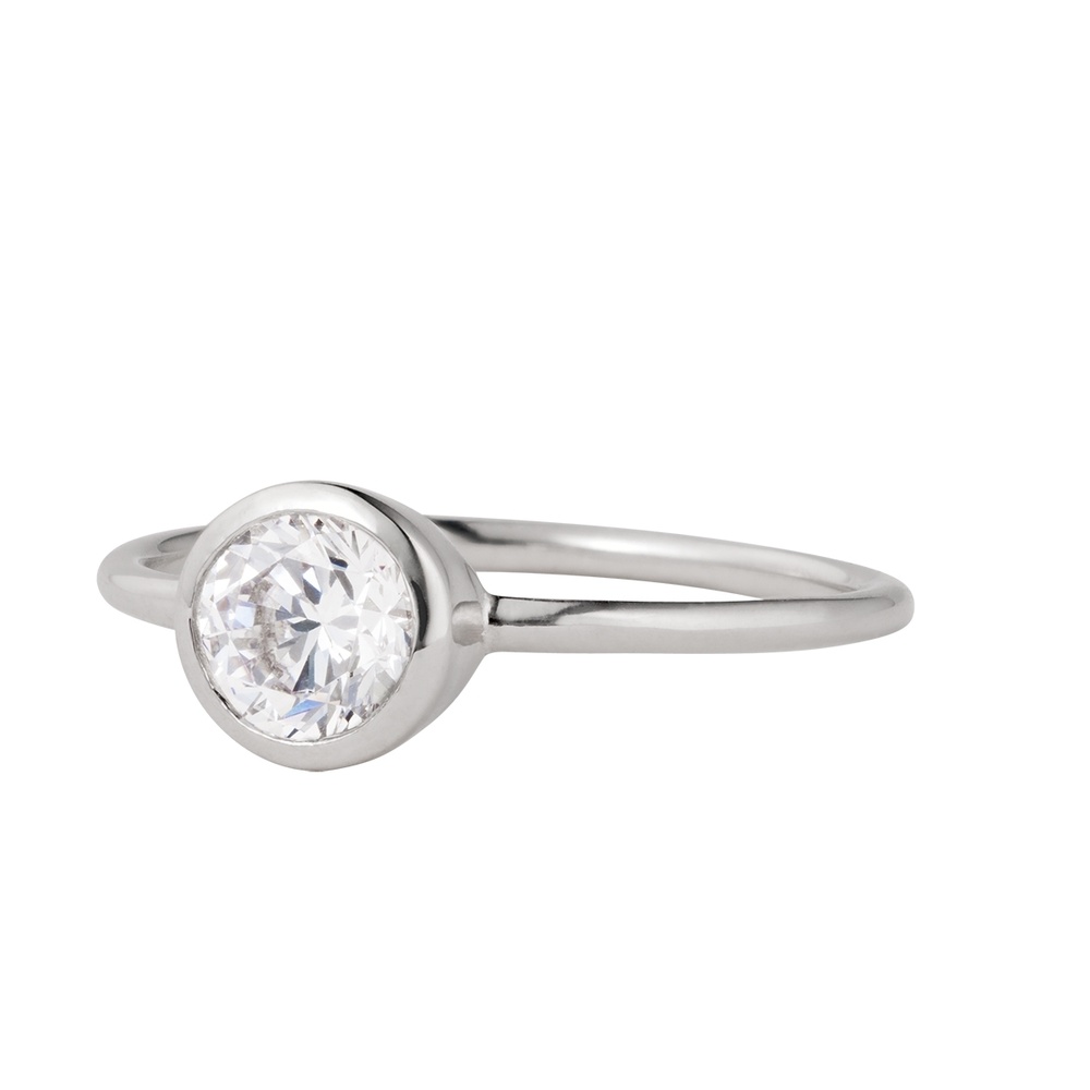 Pippa&Jean Bague en argent Argent sterling Oxyde de zirconium (CZ) en Argent Bague