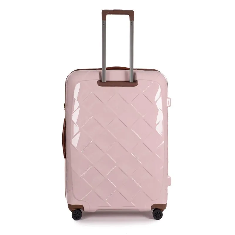 Stratic Leather&More - Hartschalen-Koffer L (bis 76cm) - rose