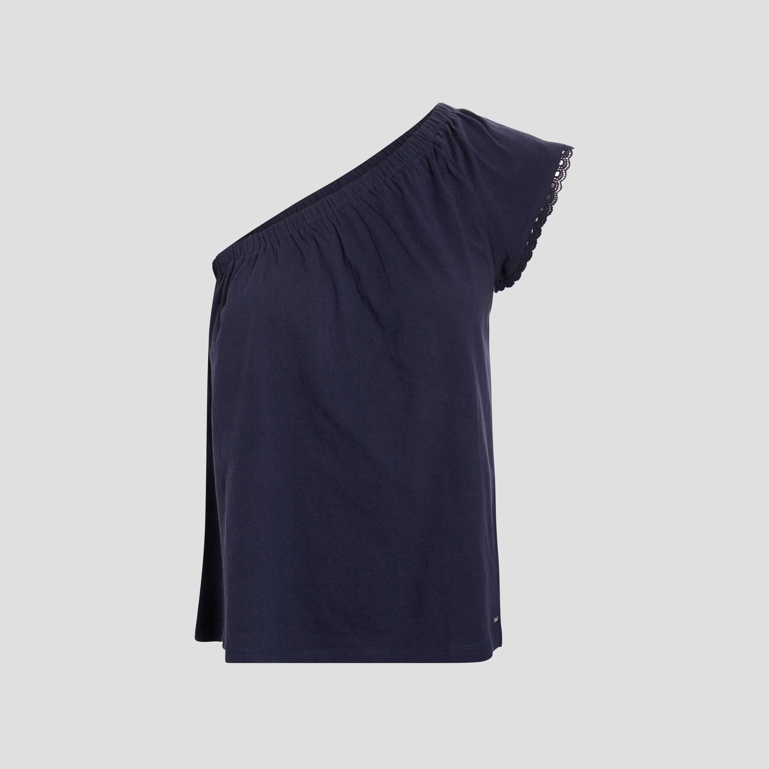 Débardeur asymétrique bleu marine femme | La Halle