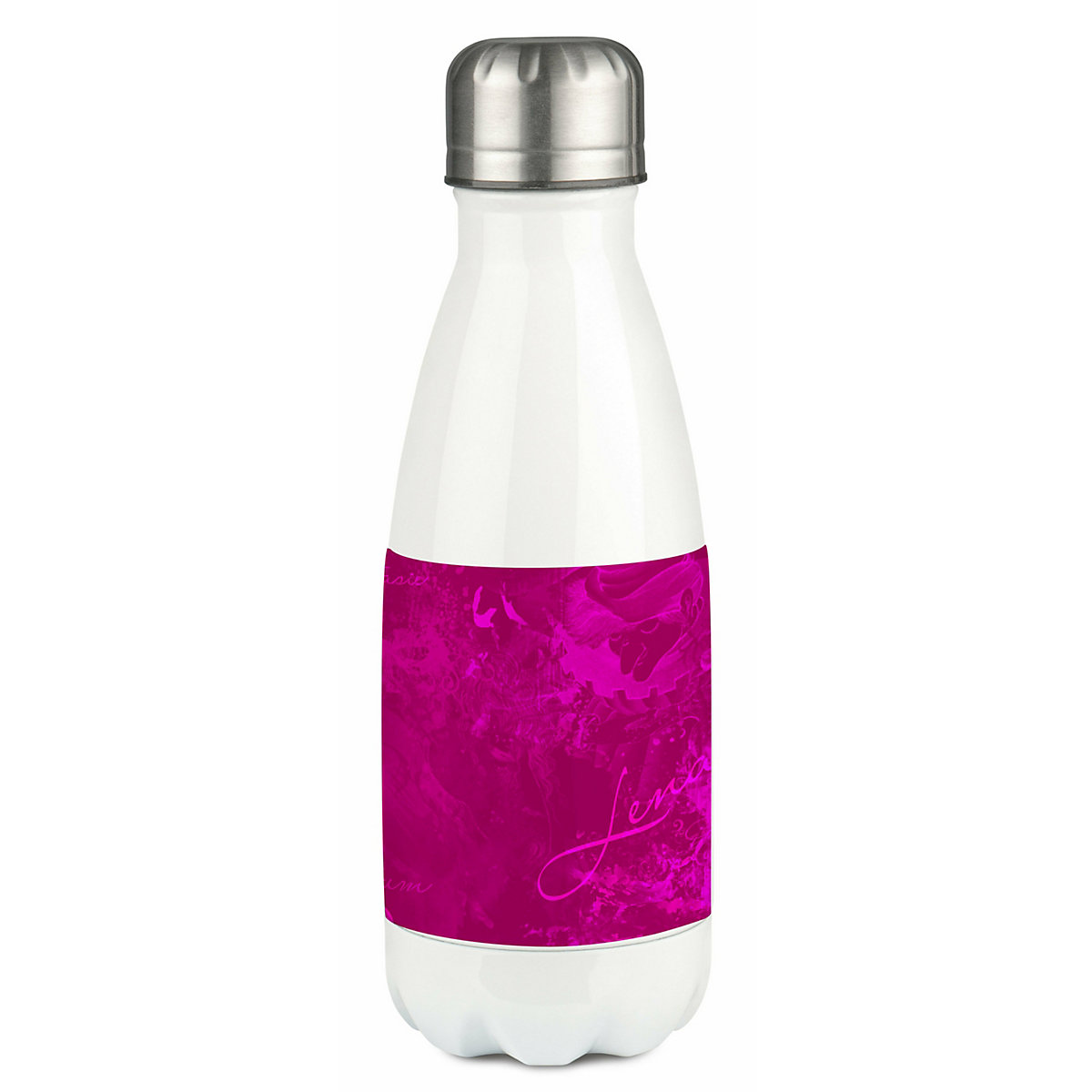 Edelstahl Kinder Thermoflasche / Trinkflasche bunt Traum Farbe brombeere Spülmaschinenfest, Auslaufsicher, Bruchfest, Doppelwandig, Für Heißgetränke geeignet, Mit Deckel, Isoliert