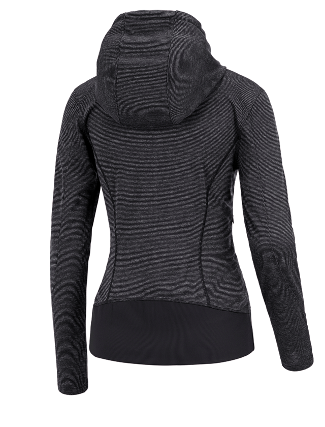 e.s. Funktions Kapuzenjacke stripe, Damen