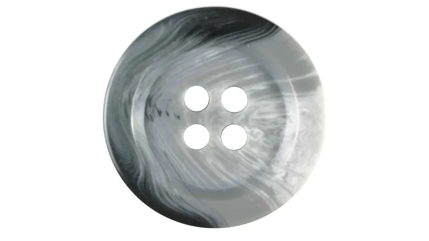 Dill 4-loch-Anzugknopf Ø 20mm 4er Pack grau