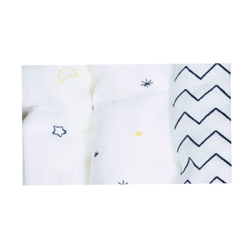 Lot de 3 langes coton bion Hello
