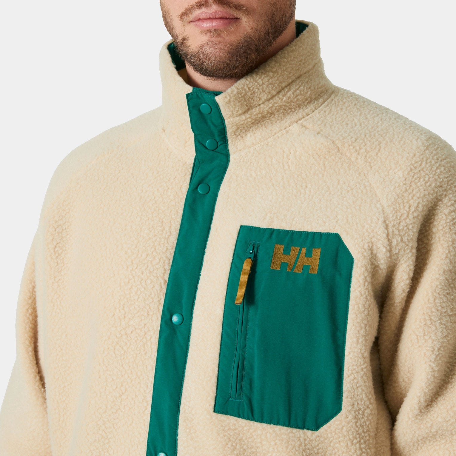 Men's Panorama Pile Snap
