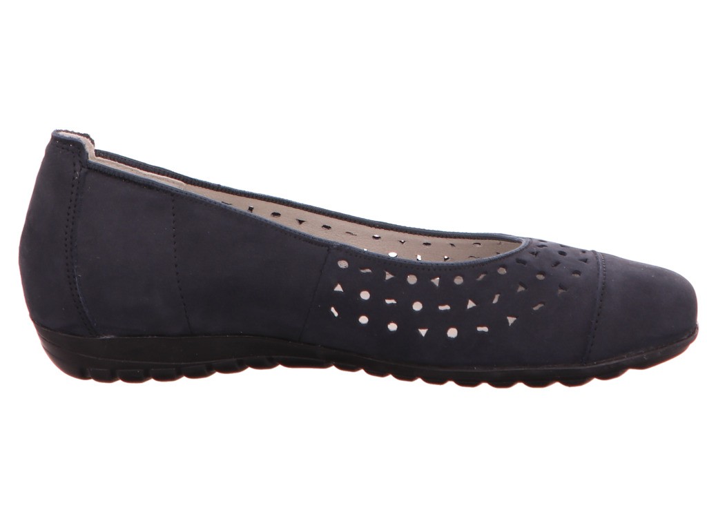 WALDLÄUFER Ballerinas blau
