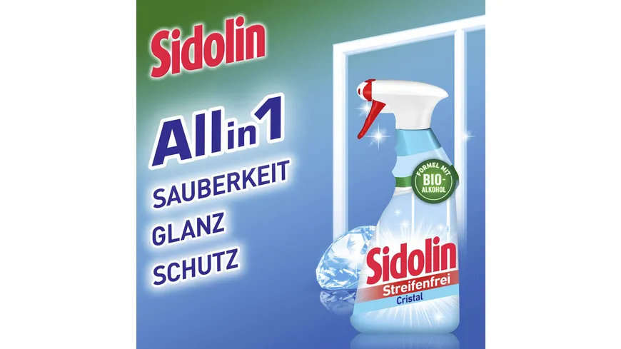 SIDOLIN Streifenfrei Cristal 500 ml