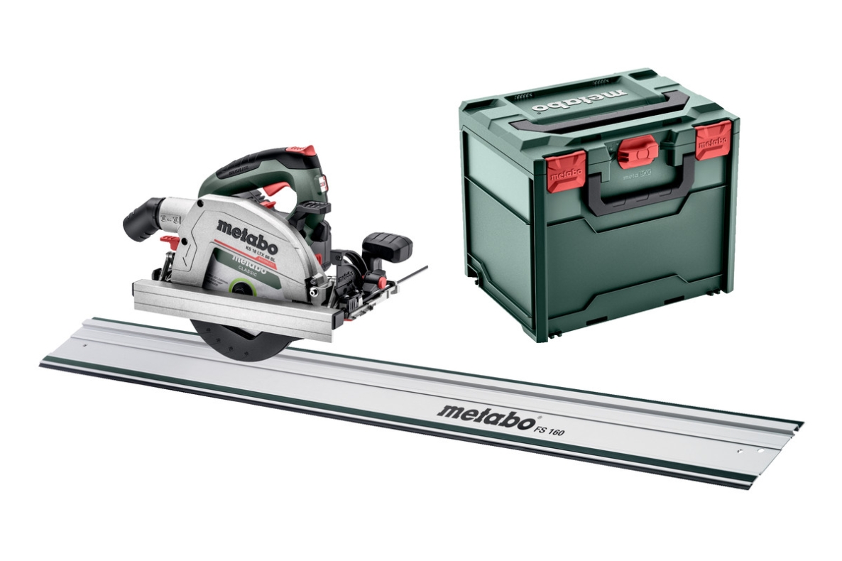 Metabo 691194840 KS 18 LTX 66 Ασύρματο Δισκοπρίονο 18V χωρίς μπαταρίες και φορτιστή + Οδηγός FS160