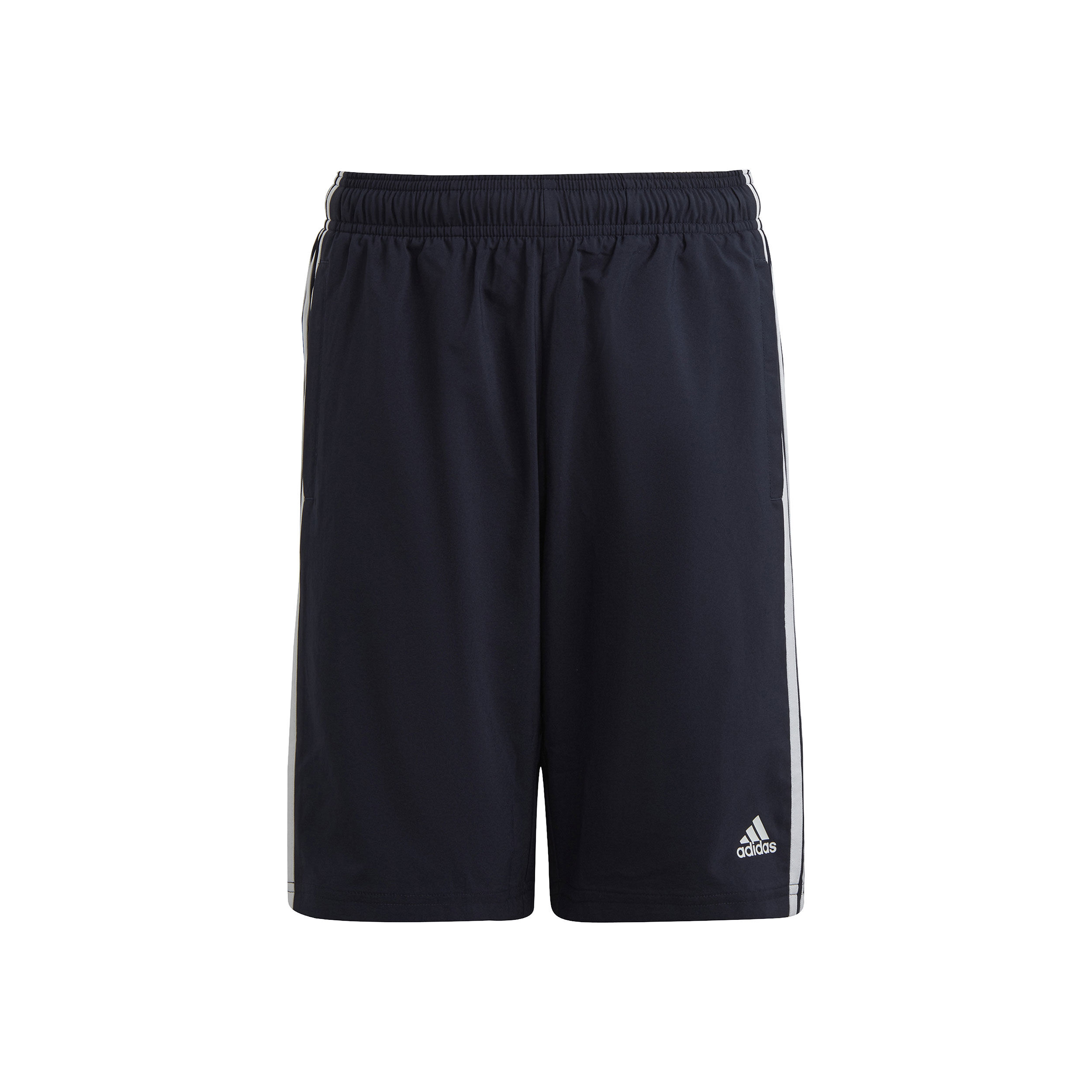3-Stripes Woven Shorts Jungen - Dunkelblau, Weiß