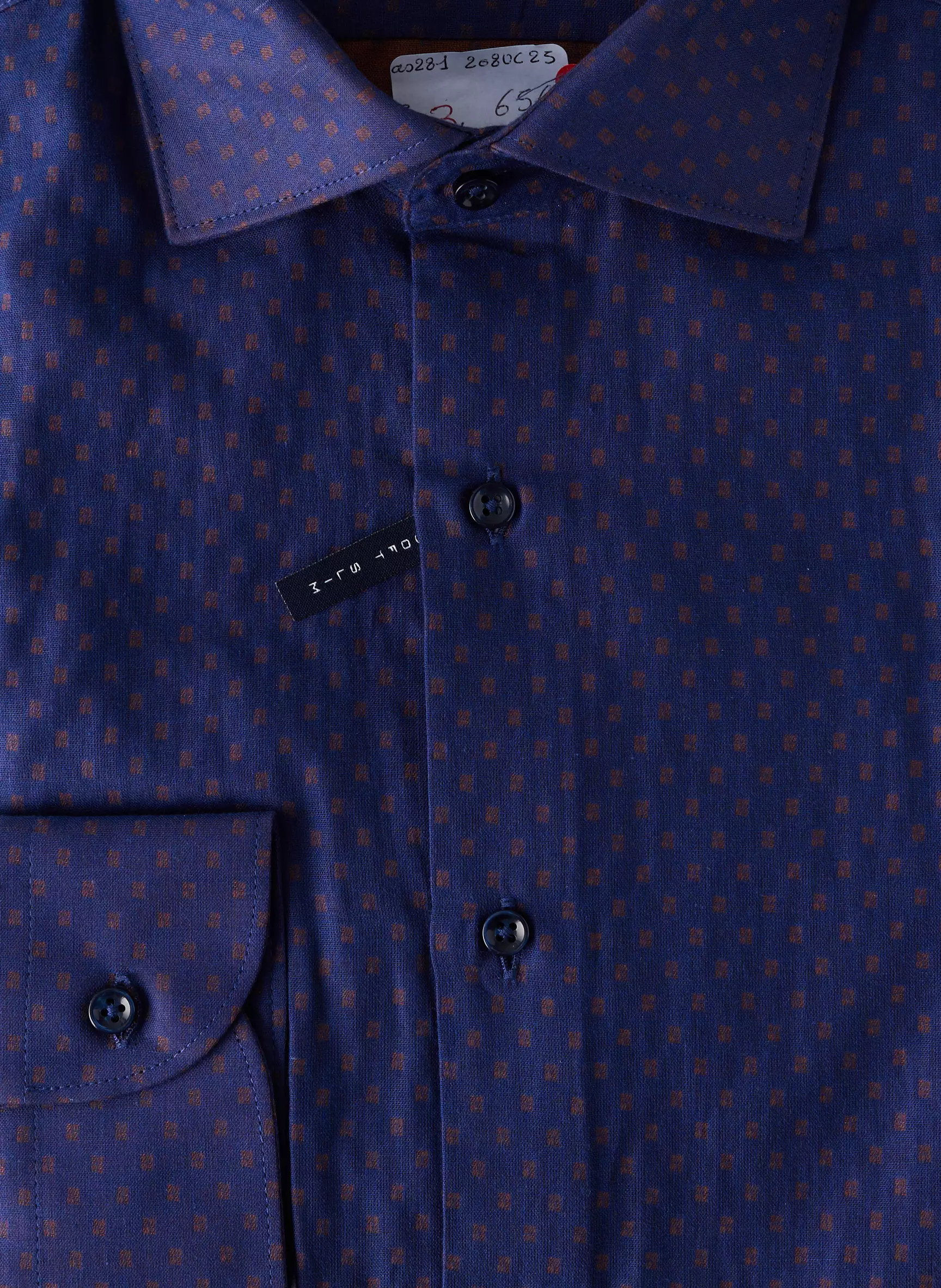Blusalina Manches Longues Homme couleur bleu