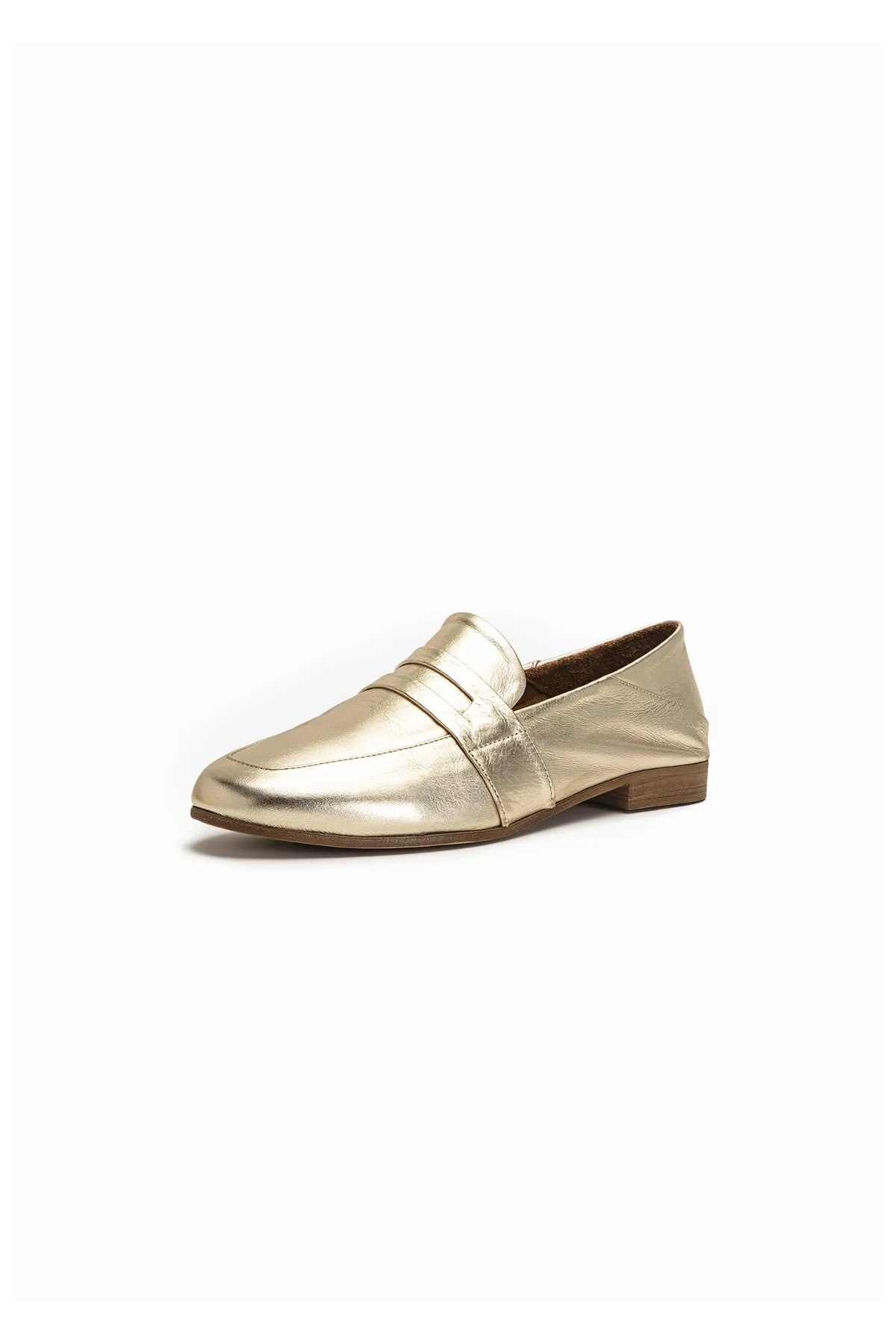 INUOVO  Flacher Schuh - Goldfarben - Blockabsatz