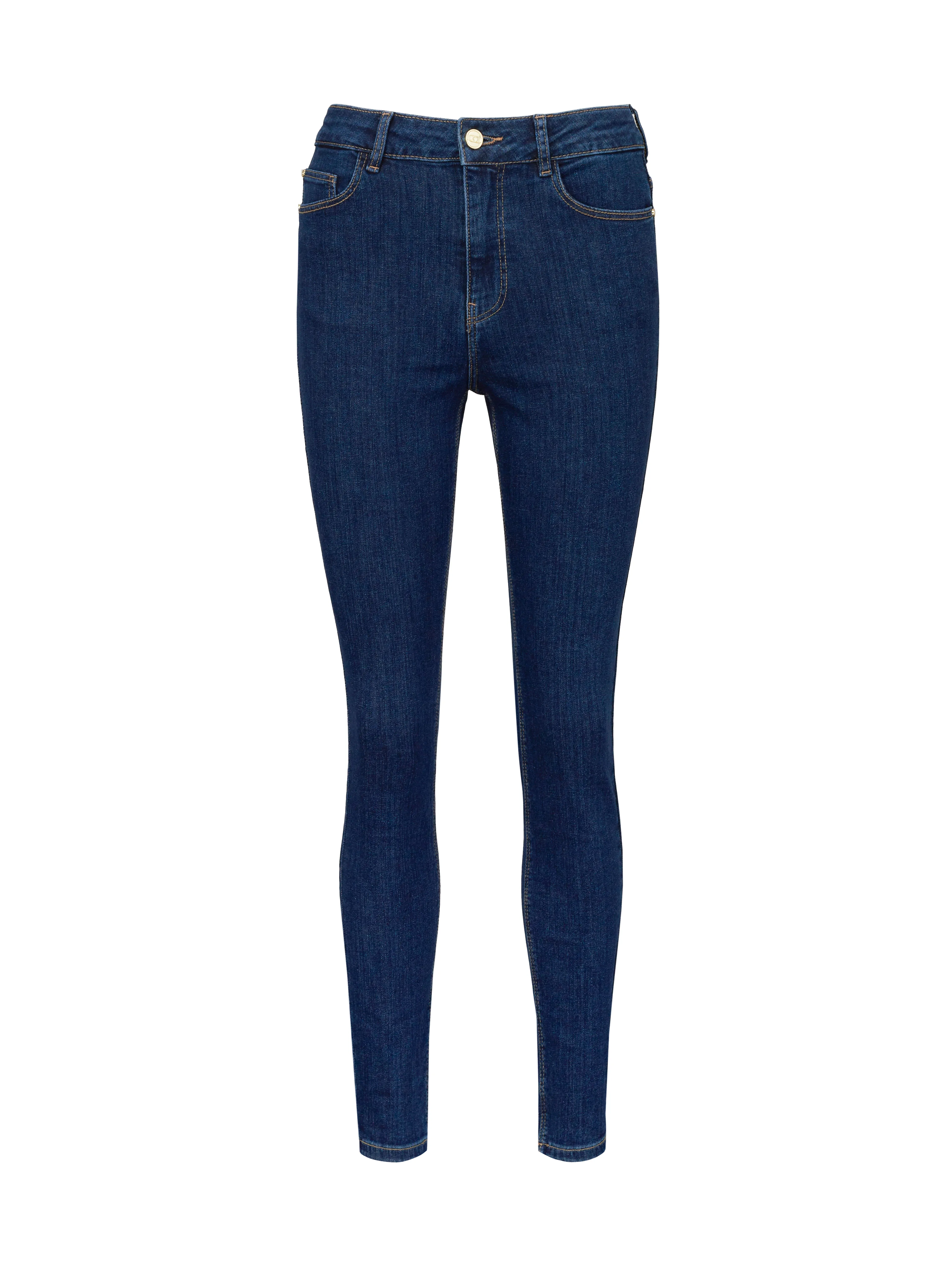Dunkelblaue Damen Skinny-Jeans ORSAY
