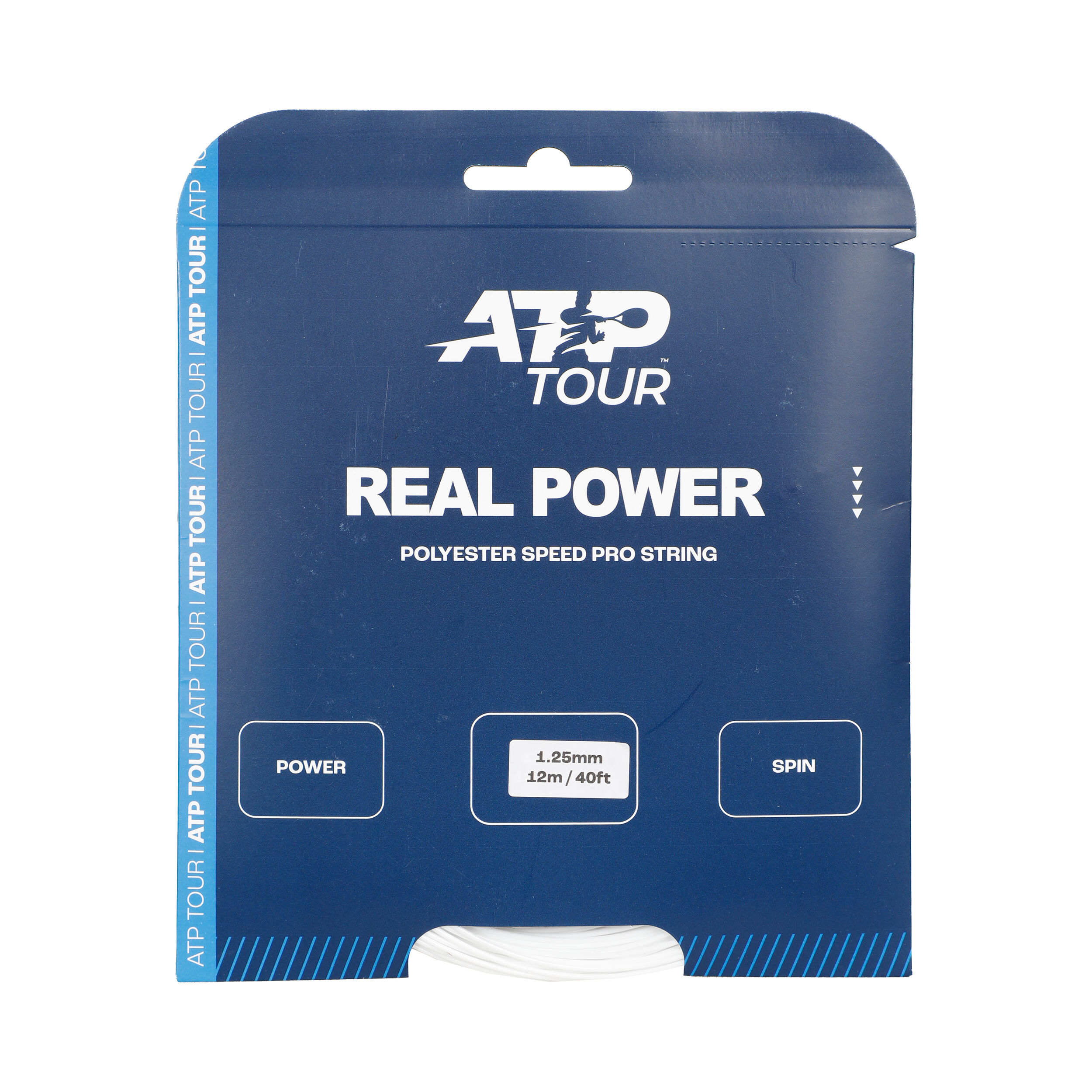 Real Power Saitenset 12m - Weiß