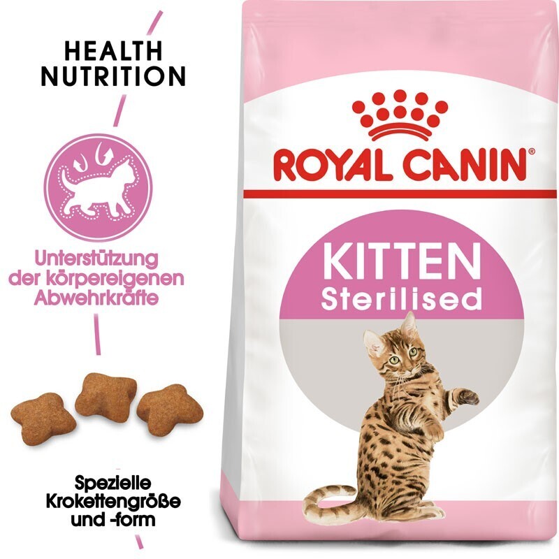 ROYAL CANIN Trockenfutter ROYAL CANIN Kitten Sterilised 400 g