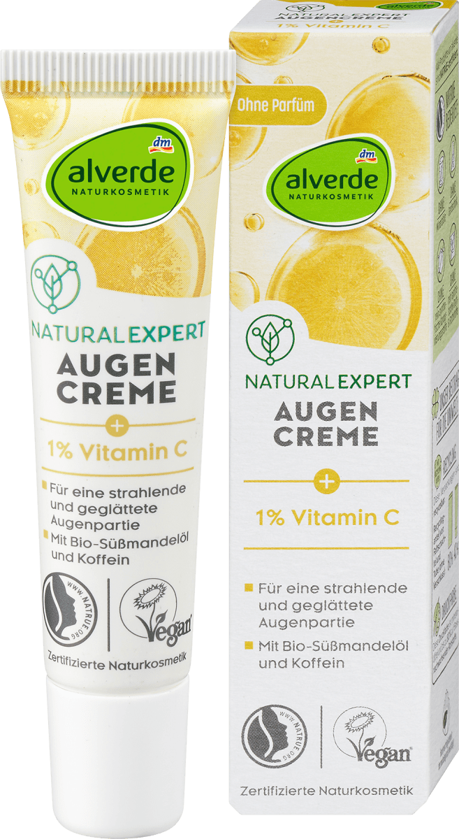 Natural Expert Vitamin C Augencreme, 15 ml