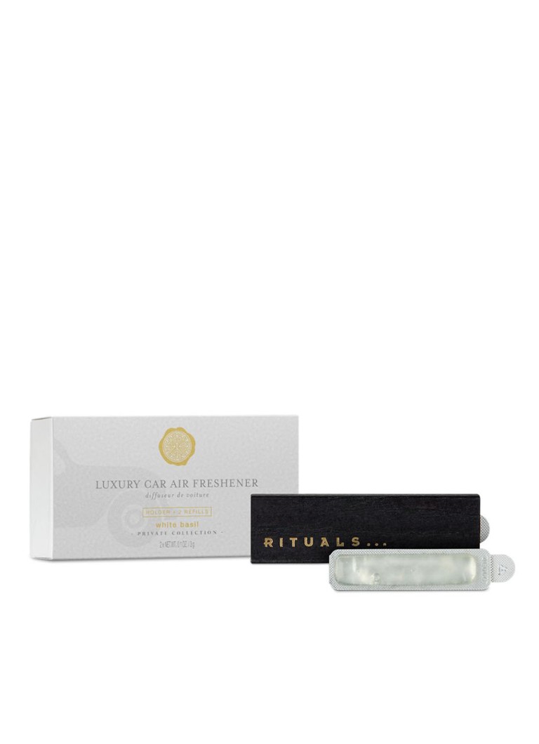 Odorizant auto Rituals White Basil - Parfum auto