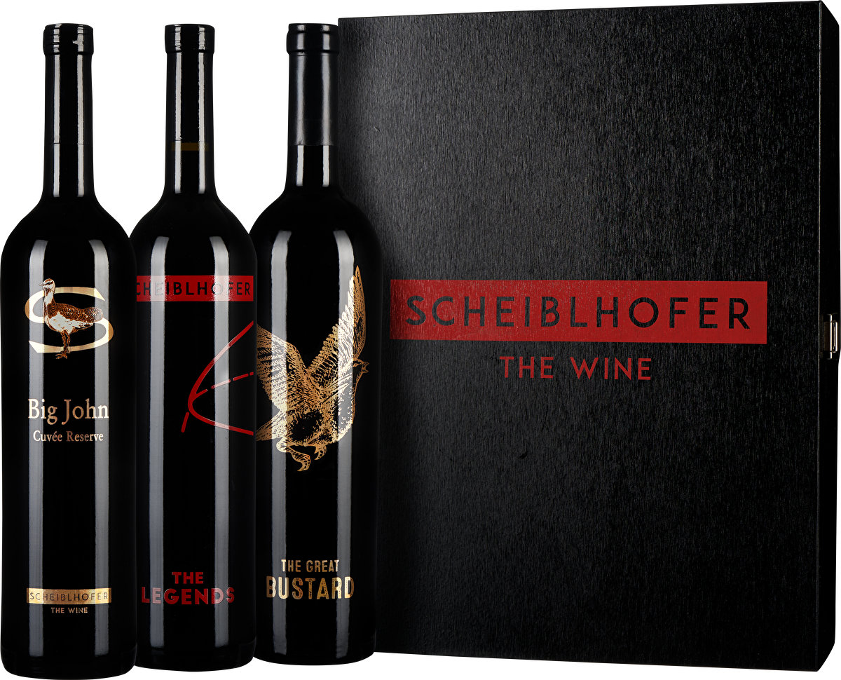 Erich Scheiblhofer 3er-Set „Best of Scheiblhofer“ in Holzkiste