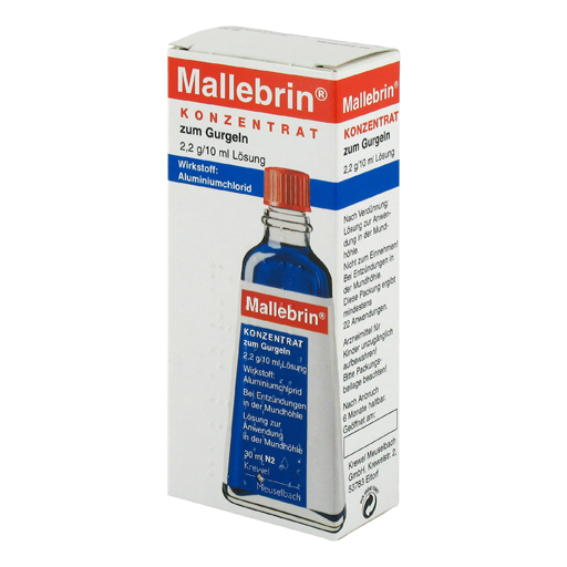 MALLEBRIN Konzentrat zum Gurgeln  30 ml  Lösung