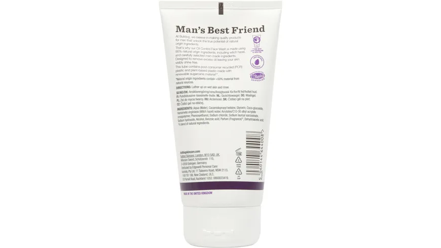 Bulldog Oil Control Face Wash Waschgel 150 ml
