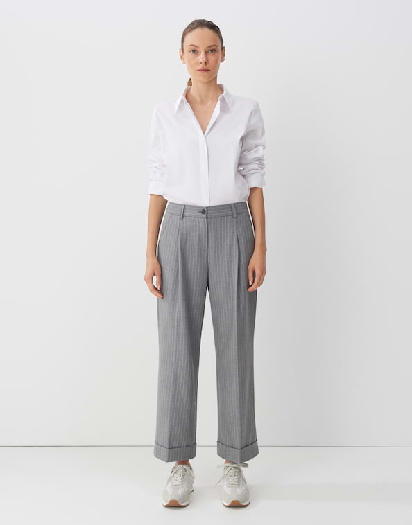 Bundfaltenhose Cisilia city