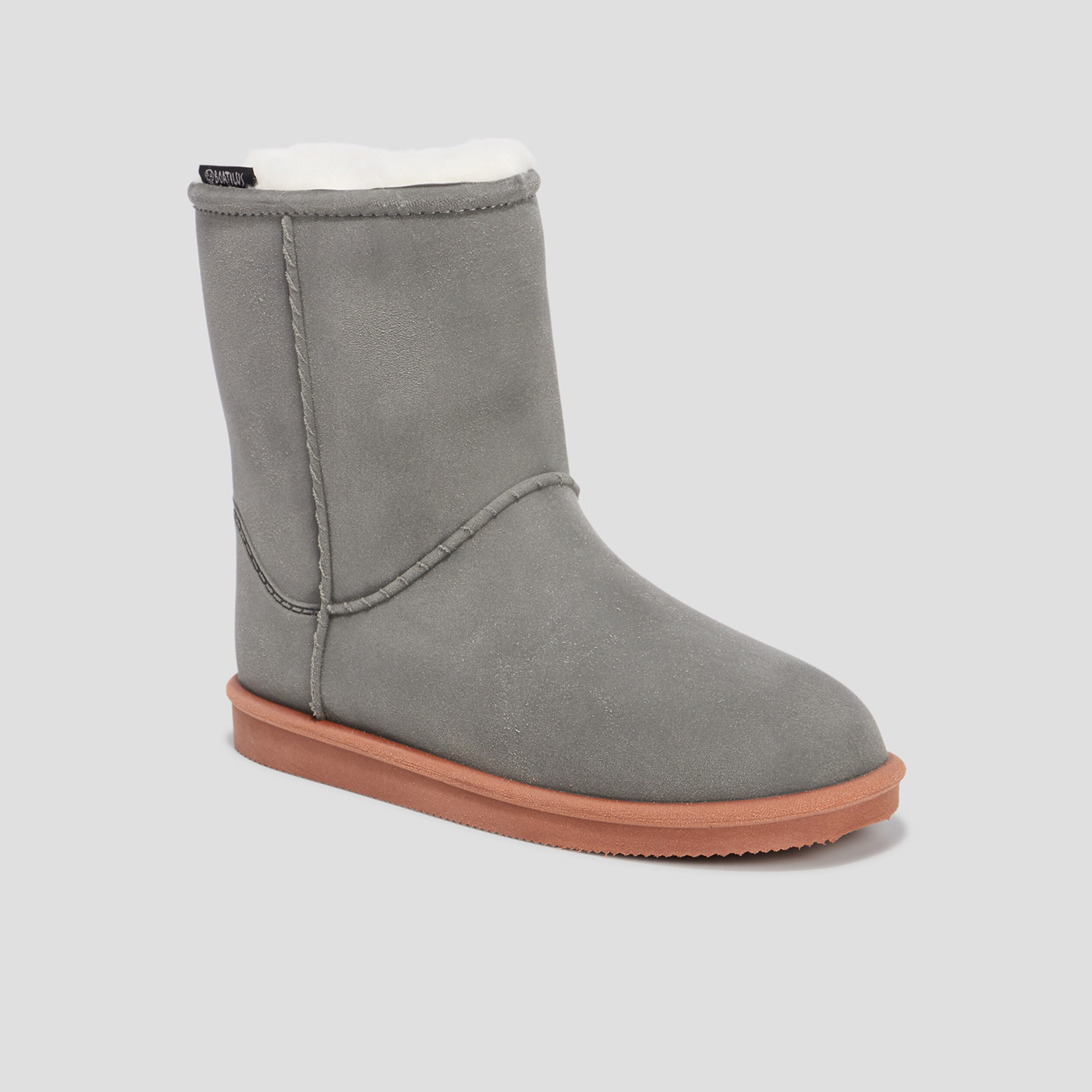 Bottines fourrées vert kaki femme | La Halle