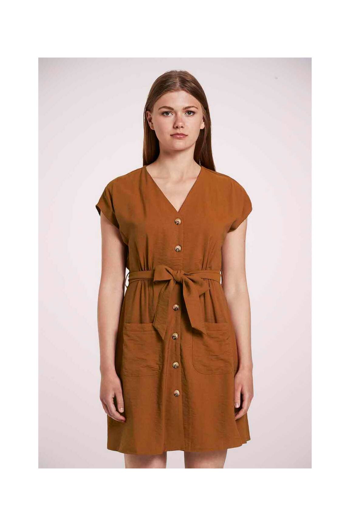 Tom Tailor Ensembles Robe Femme couleur marron