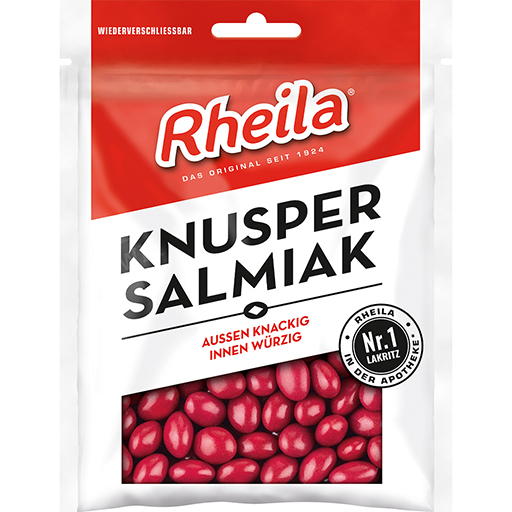 RHEILA Knusper Salmiak mit Zucker  90 g  Bonbons